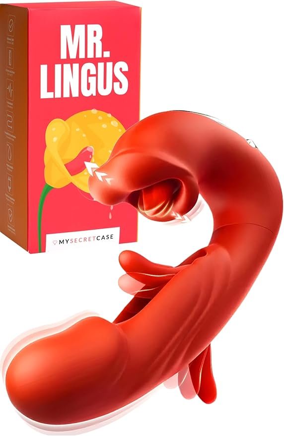 vibrador doble con lengua